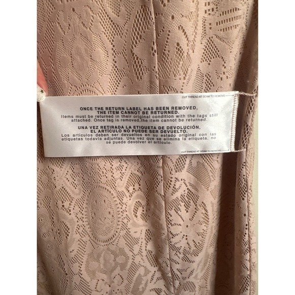 NWT DRESS THE POPULATION‎ Zahra Lace Bodycon Dress Size M - Picture 8 of 9